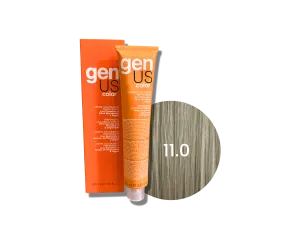 GENUS COLOR krem koloryzujący profesjonalna farba do włosów 100 ml | 11.0